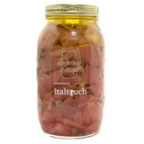 Red Onions with Capers in Oil -  Crunchy delicous