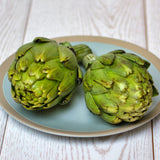Artichokes are perfect in a summer salad, or a creamy pasta is a great choice. 