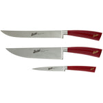 Berkel Elegance Chef Set of 3 Knives (RED)