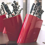 Berkel knife block and 5-piece set by Italtouch. Versatile, elegant design. Perfect gift for any foodie who loves their kitchen.