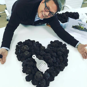 Italtouch, Massimo Vidoni, Carpaccio, Truffle carpaccio, Truffle sauce, Fresh truffle, Black Truffle, Gourmet food, UAE, Gourmet, GCC, Foodie gifts, Truffle love, Dubai, UAE, sliced truffle, Chef, Chef’s life, cook at home, home cooking, truffle all year,