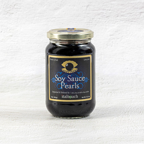 Soy Sauce Pearls by Italtouch – savoury flavour spheres made in Modena, ideal for sushi, poke bowls, and fine dining.


Soy Sauce Pearls by Italtouch – all-natural flavour pearls handcrafted in Modena. Rich, salty, and smooth – a modern touch for sushi, dumplings, rice, and appetisers.