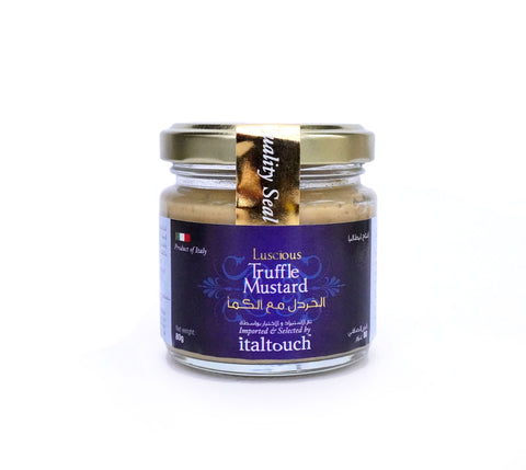 Try Truffle Mustard for a true Italian artisan touch in every bite. Say goodbye to ketchup, hello to Italian artisan Truffle Mayo & Mustard.