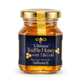Truffle honey with 23kt gold flakes