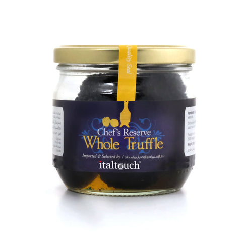 Whole Summer truffles in jar