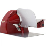Description: Experience the Berkel Home Line HL200 electric slicer, known as the "Ferrari of the kitchen." Featuring a professional-grade 19.5cm blade, iconic Italian design, and advanced safety features, it’s perfect as a gift or a stylish kitchen centrepiece.