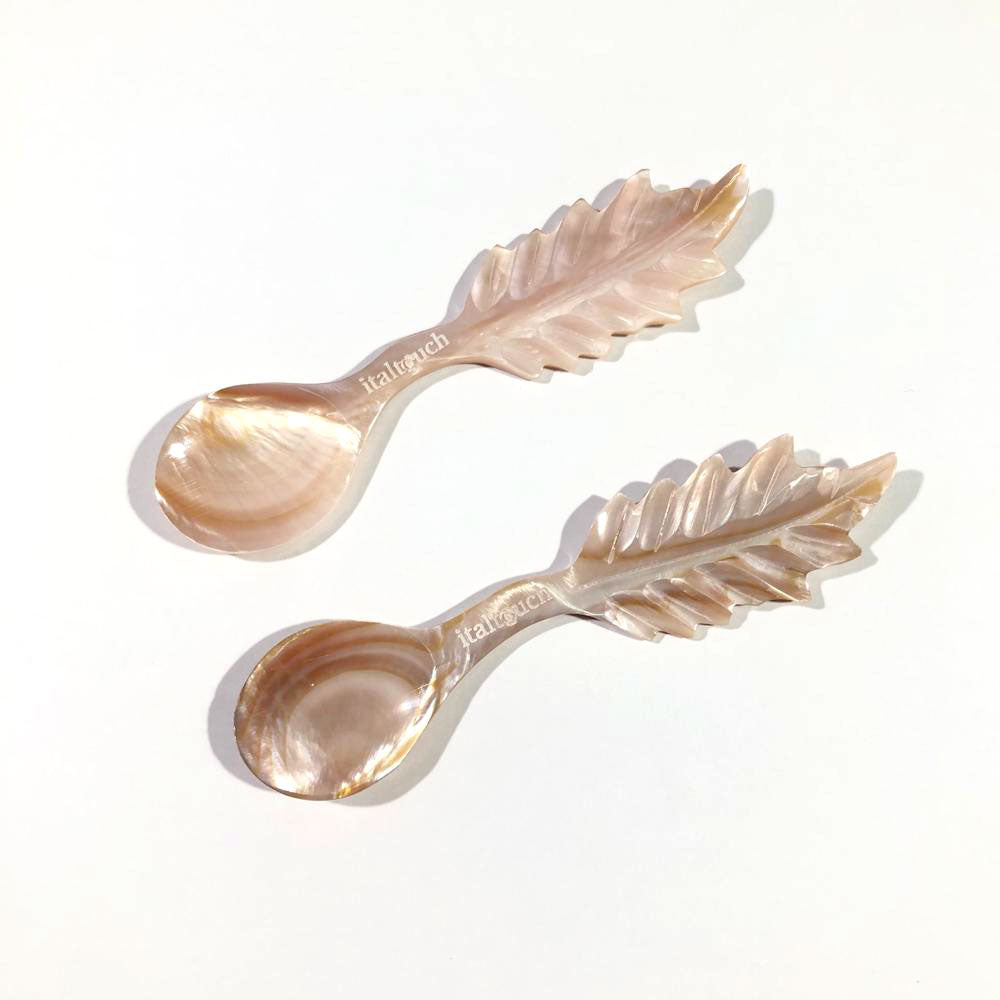 Mother Of Pearl Mop Caviar Spoons For Caviar, Egg, Icecream